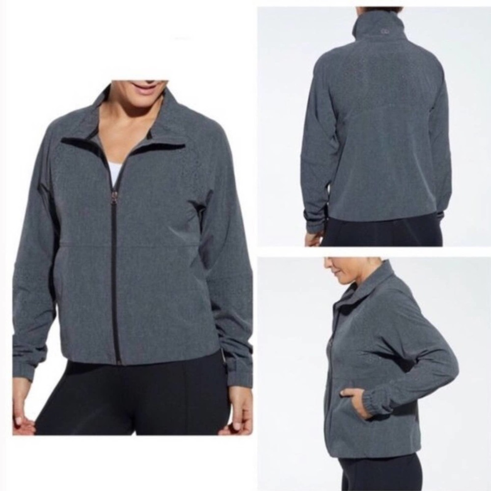 CALIA Carrie Underwood Laser Cut Zip Up Jacket M